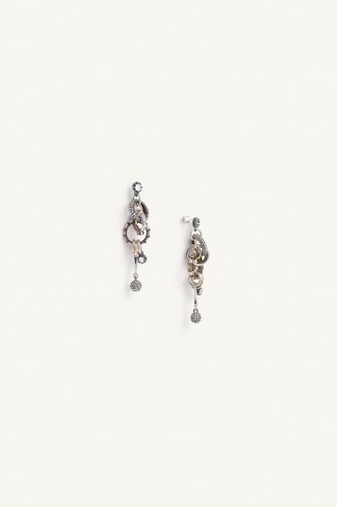 BOUCLES D'OREILLES COMBINÉES BIJOUX ÉDITION LIMITÉE - Or / Argent de Zara