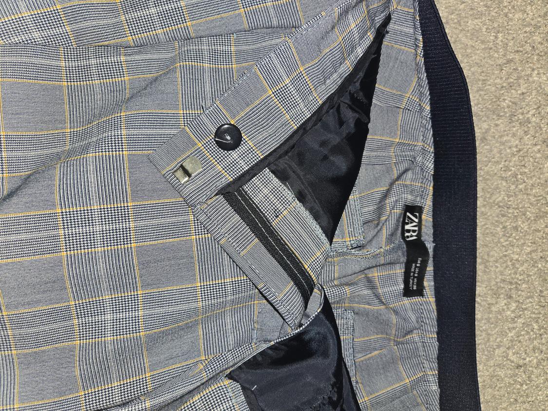 CHECKERED JOGGING PANTS - Image 2