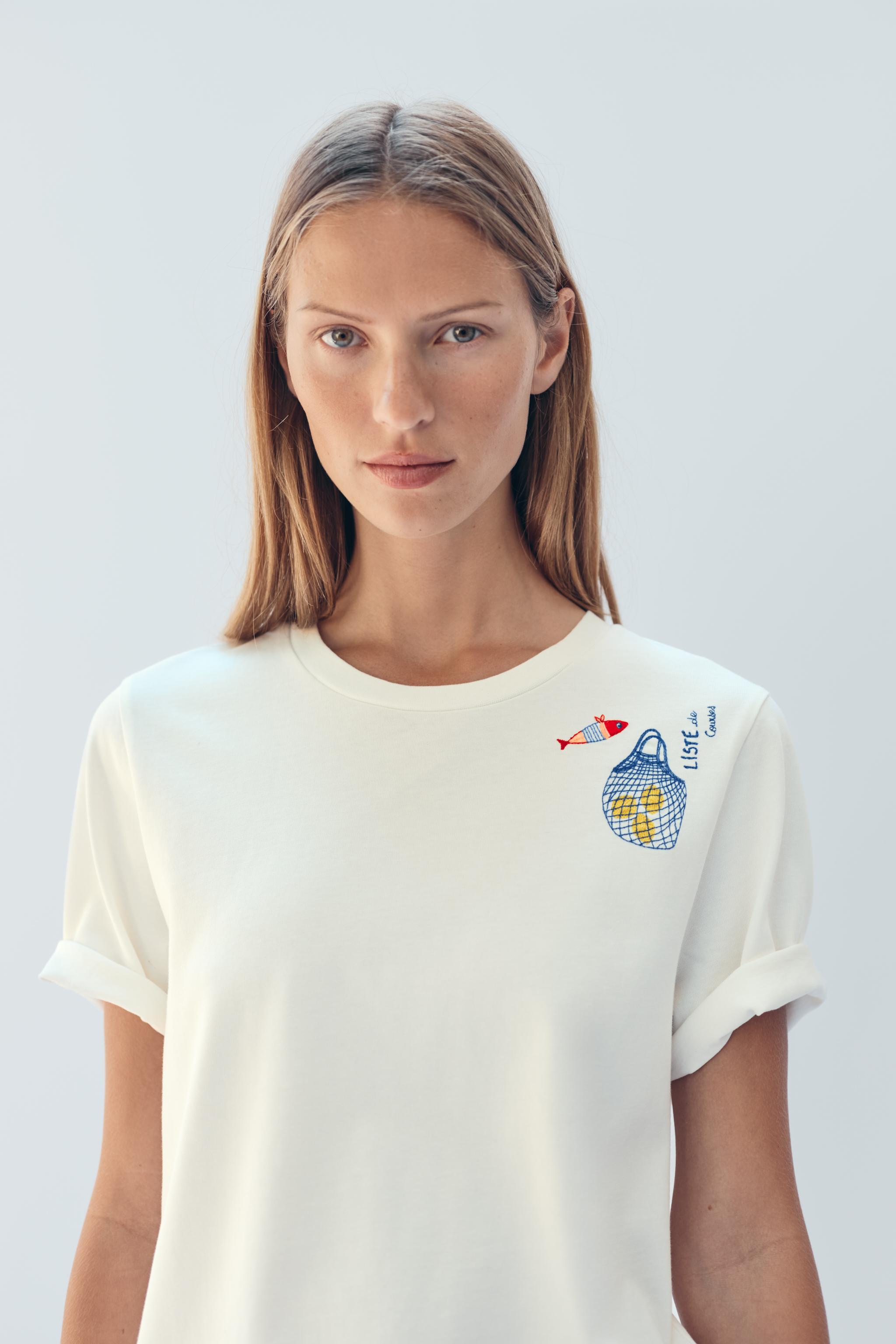 FRONT EMBROIDERED T-SHIRT LIMITED EDITION