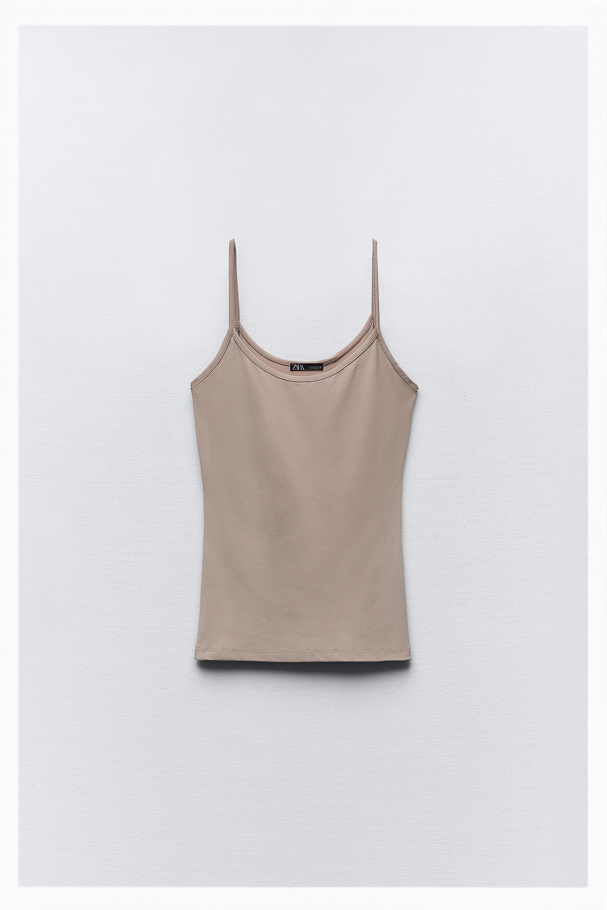 POLYAMIDE SPAGHETTI STRAP CAMISOLE