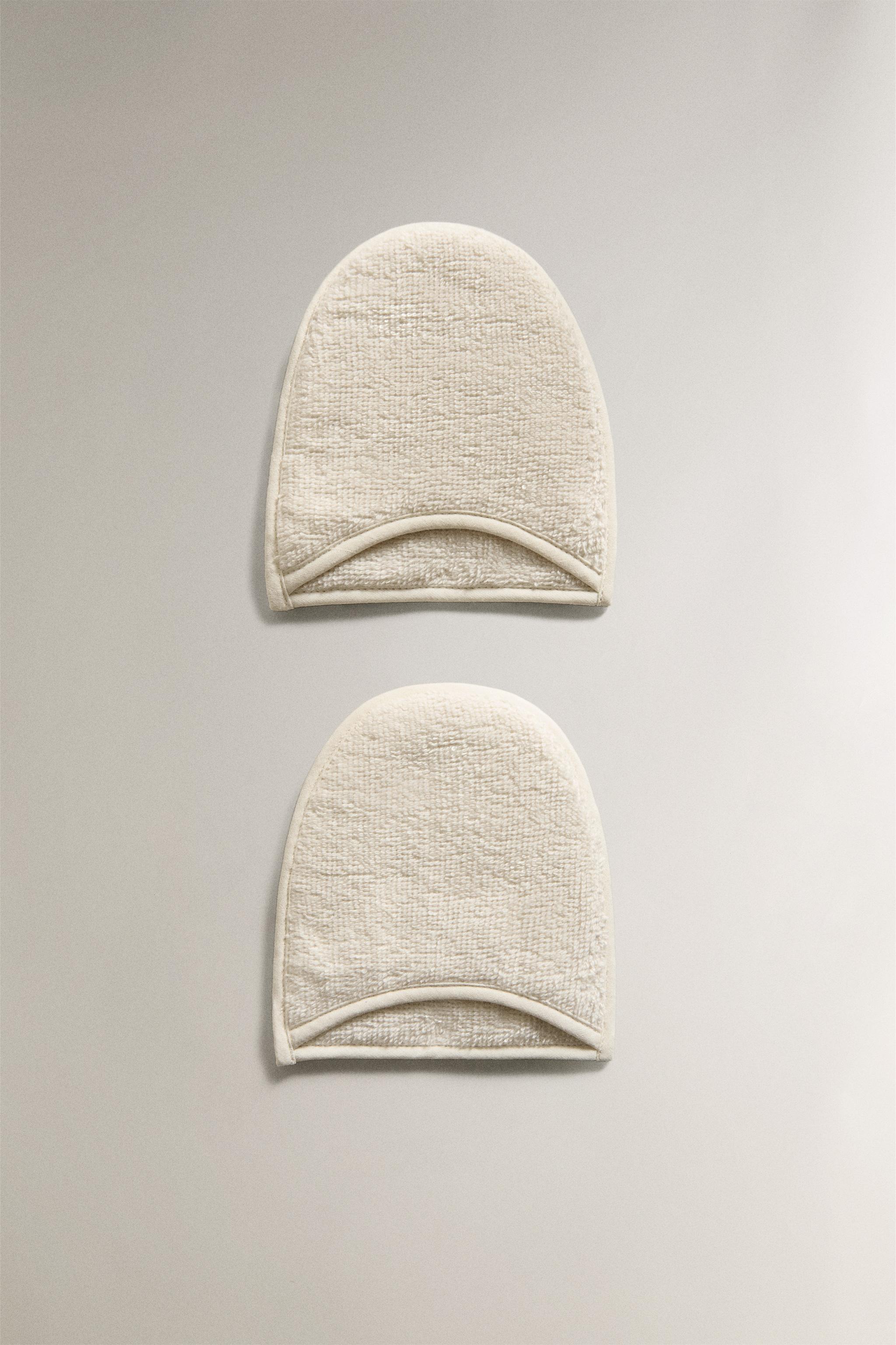 LOT DE MITAINES DÉMAQUILLANTES (LOT DE 2)