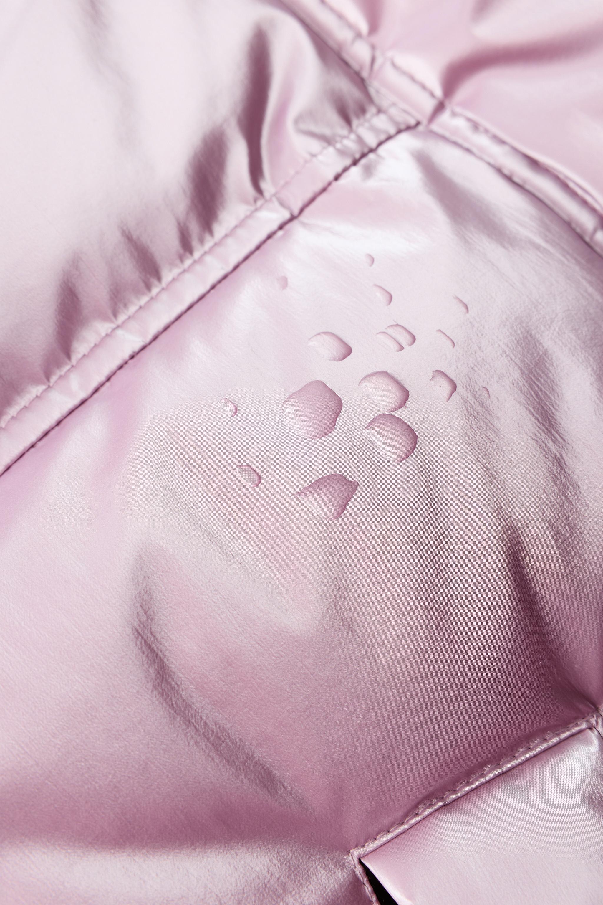 METALLIC WATER-RESISTANT AND WINDPROOF DOWN JACKET RECCO® SYSTEM SKI COLLECTION