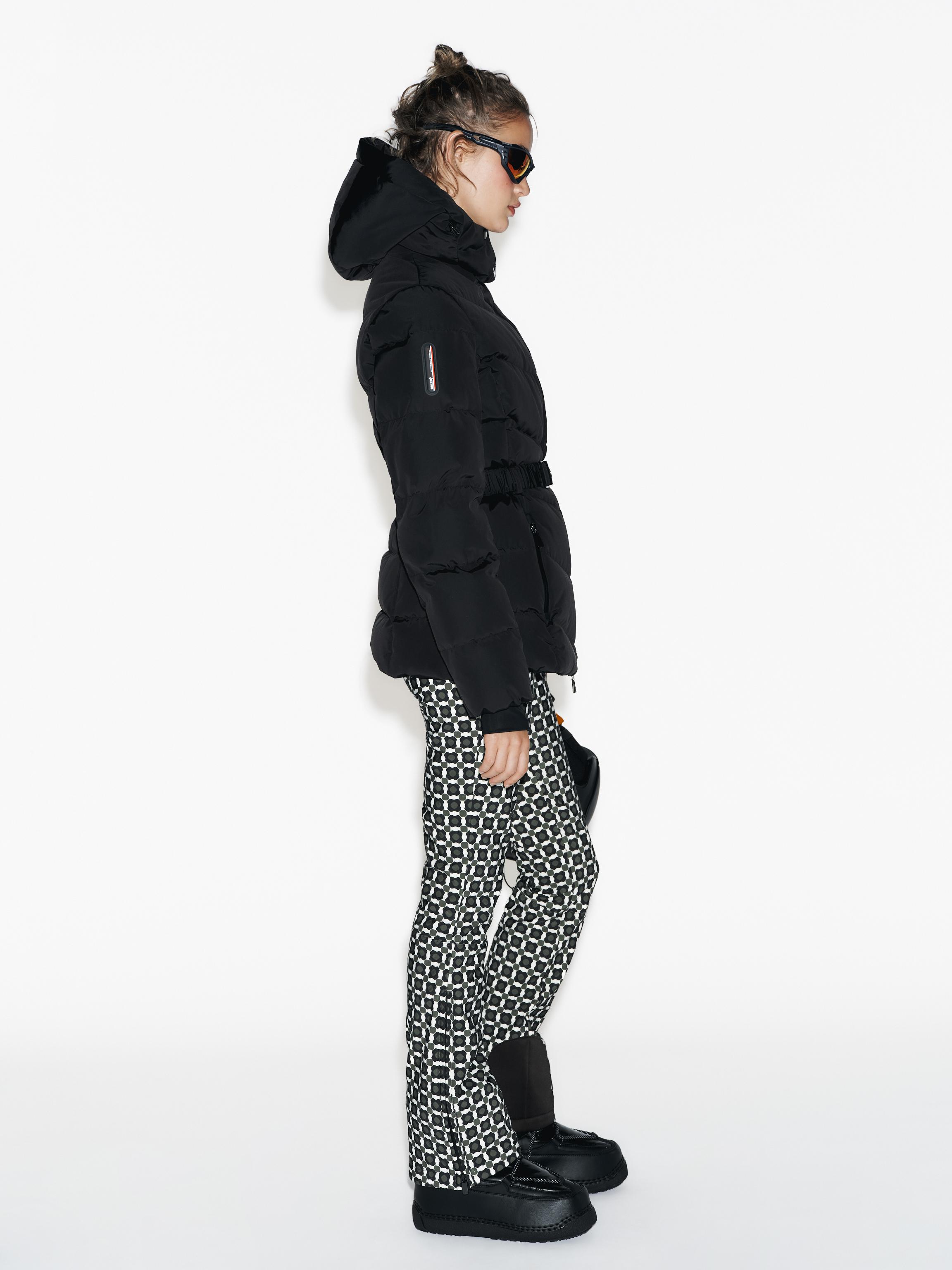 ANORAK PADDED 80% DOWN 20% FEATHER WATER-RESISTANT WINDPROOF RECCO® TECHNOLOGY SKI COLLECTION