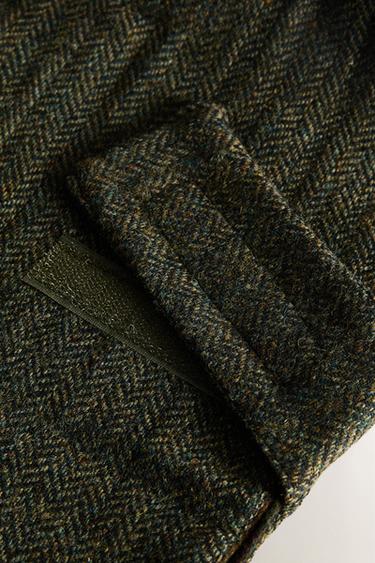 WOOL PET COAT - Green by Zara - Image 3