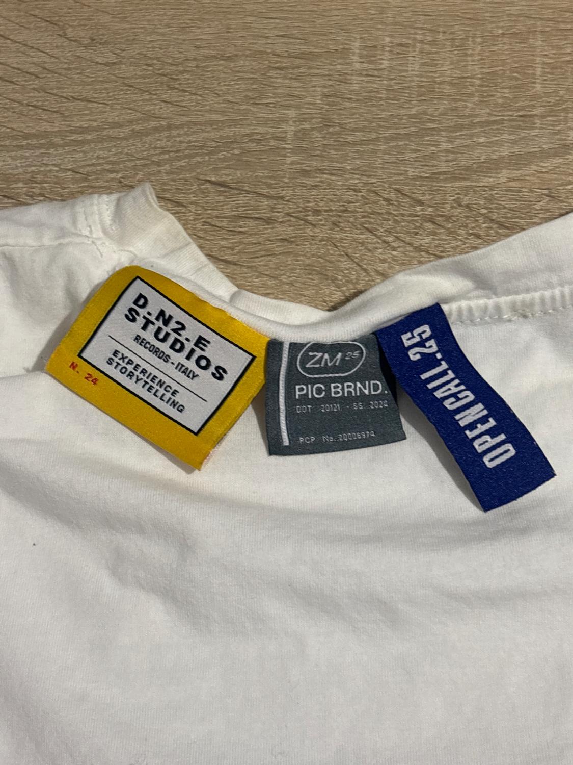 FADED T-SHIRT WITH SLOGANS - Image 3