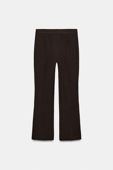 PANTALON MINI FLARE - Marron de Zara - Image 6