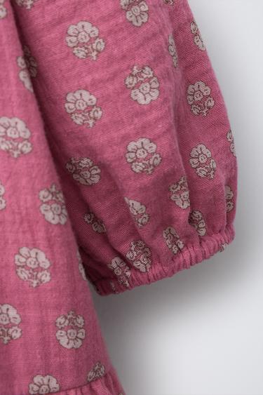 ROBE IMPRIMÉE - Rose de Zara - Image 2