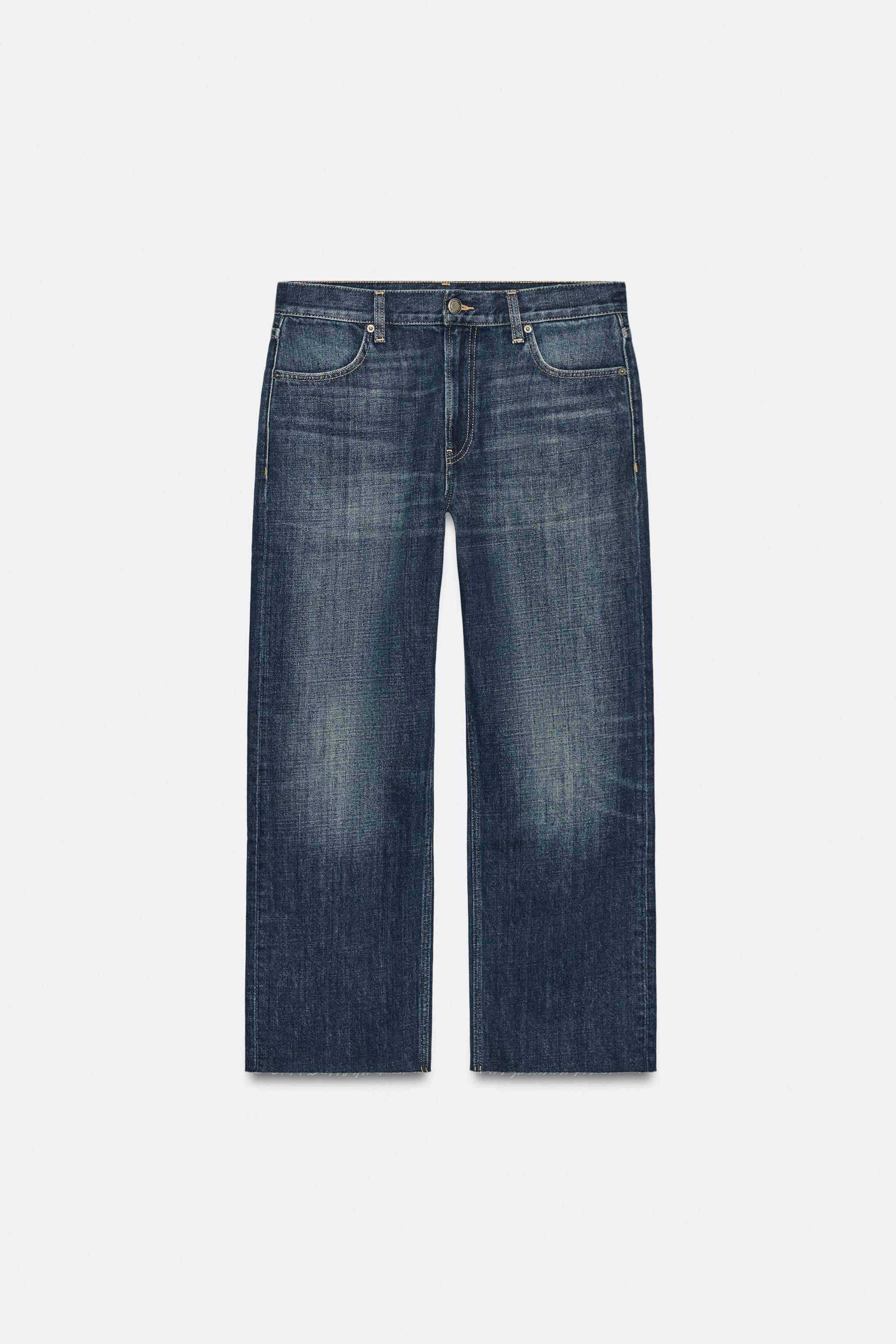 ZW COLLECTION LOW-RISE LOOSE JEANS