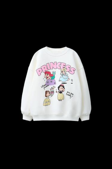 PRINTED DISNEY PRINCESSES SWEATSHIRT - Oyster-white by Zara