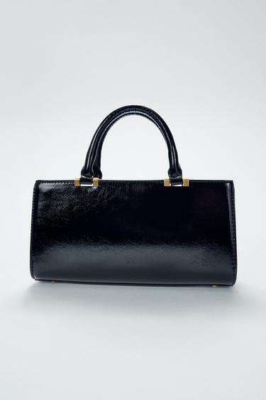 BOLSA DE MANO TEXTURA - Negro de Zara