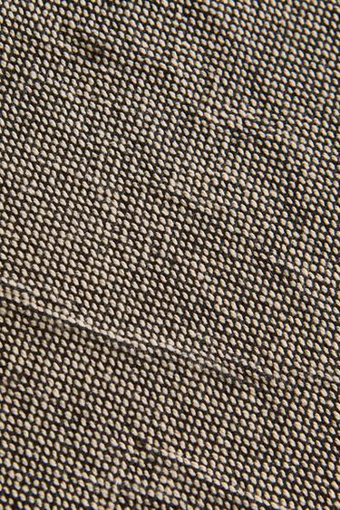 SERVIETTE DE TABLE FRANGES (LOT DE 2) - Gris / Beige de Zara - Image 3