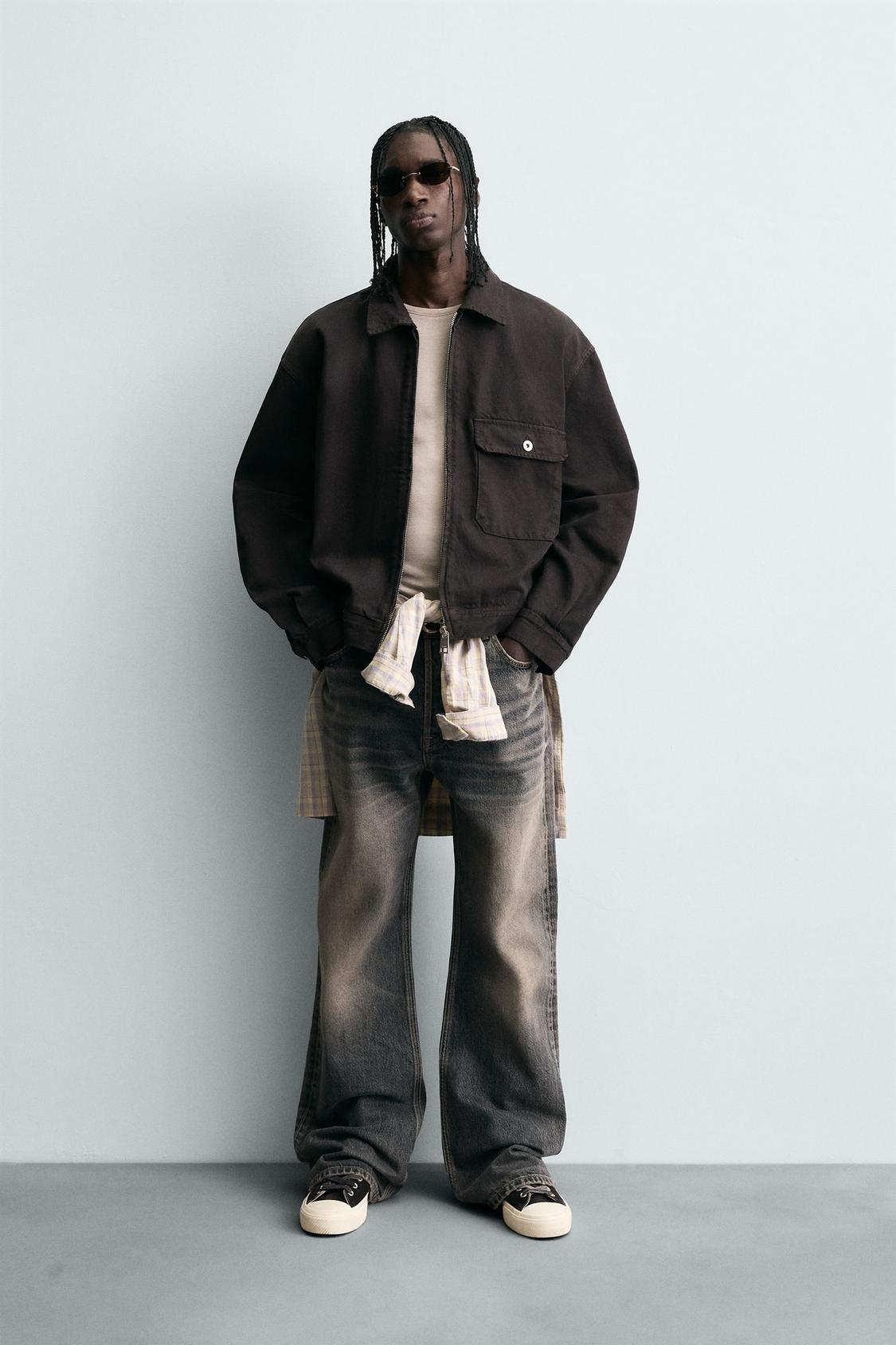 RELAXED FIT DENIM JACK