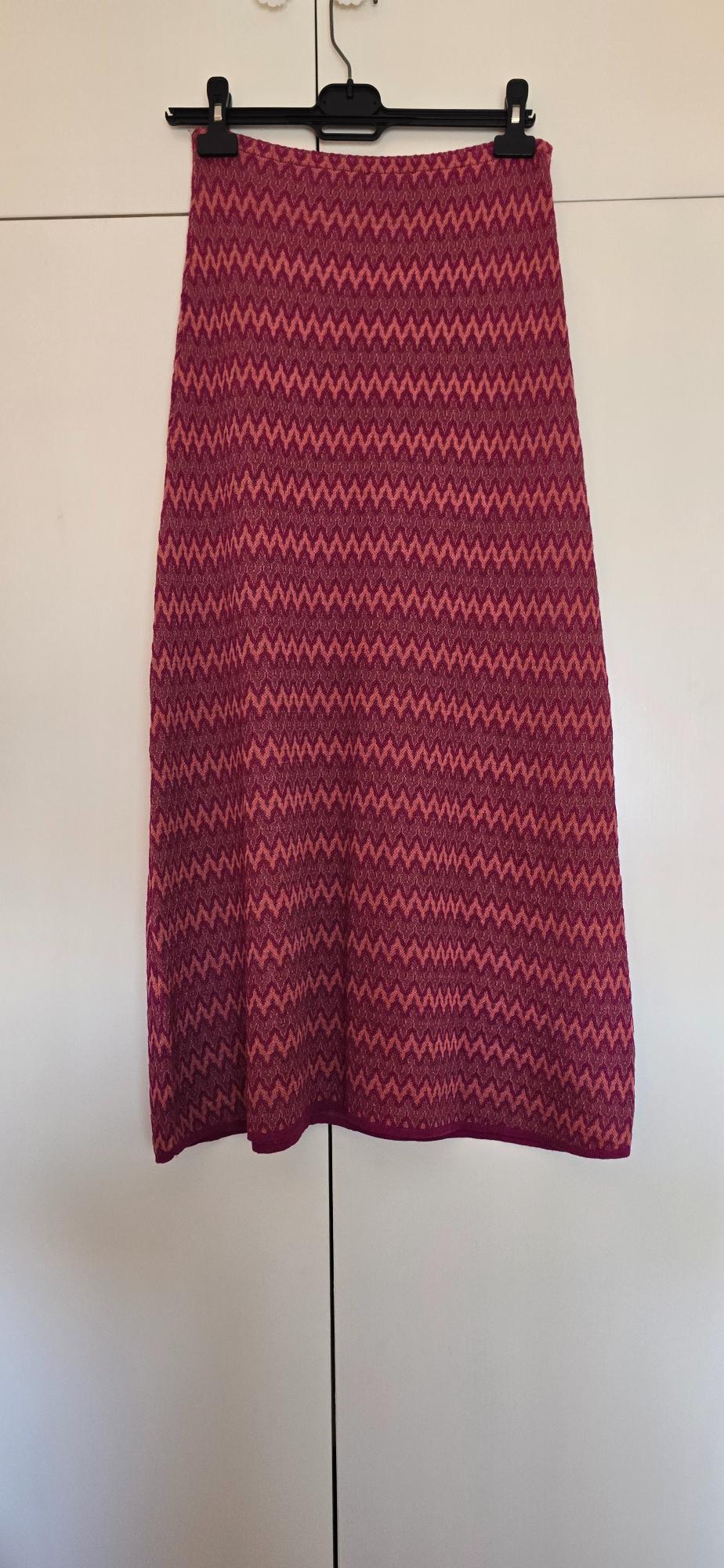 JACQUARD KNIT SKIRT - Image 2