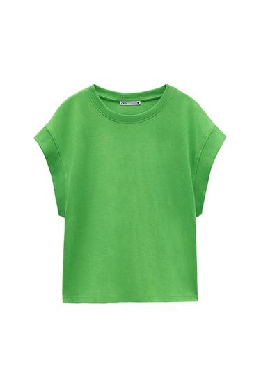 RIBBED T-SHIRT