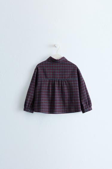Zara ZARA TIMELESS - PLAID SHIRT - Reddish