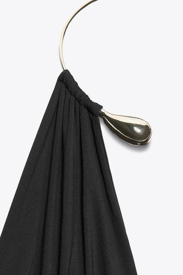 BODY POLYAMIDE RAS DU COU - Noir de Zara - Image 8