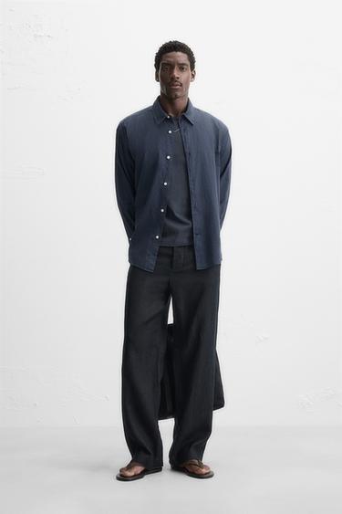 Zara 產品圖片 - 靛青色