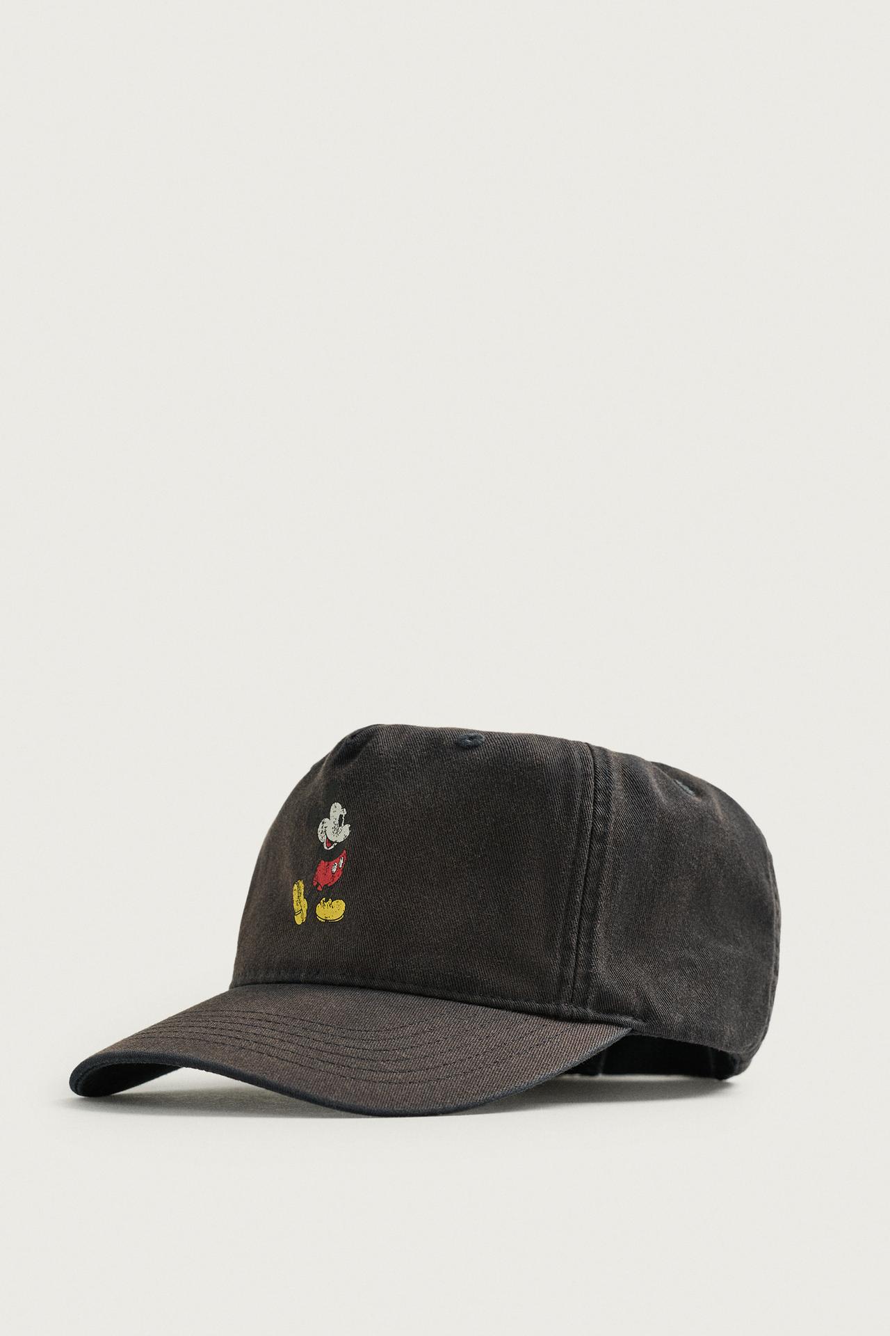 MICKEY © DISNEY VINTAGE-EFFECT CAP — Anthracite grey