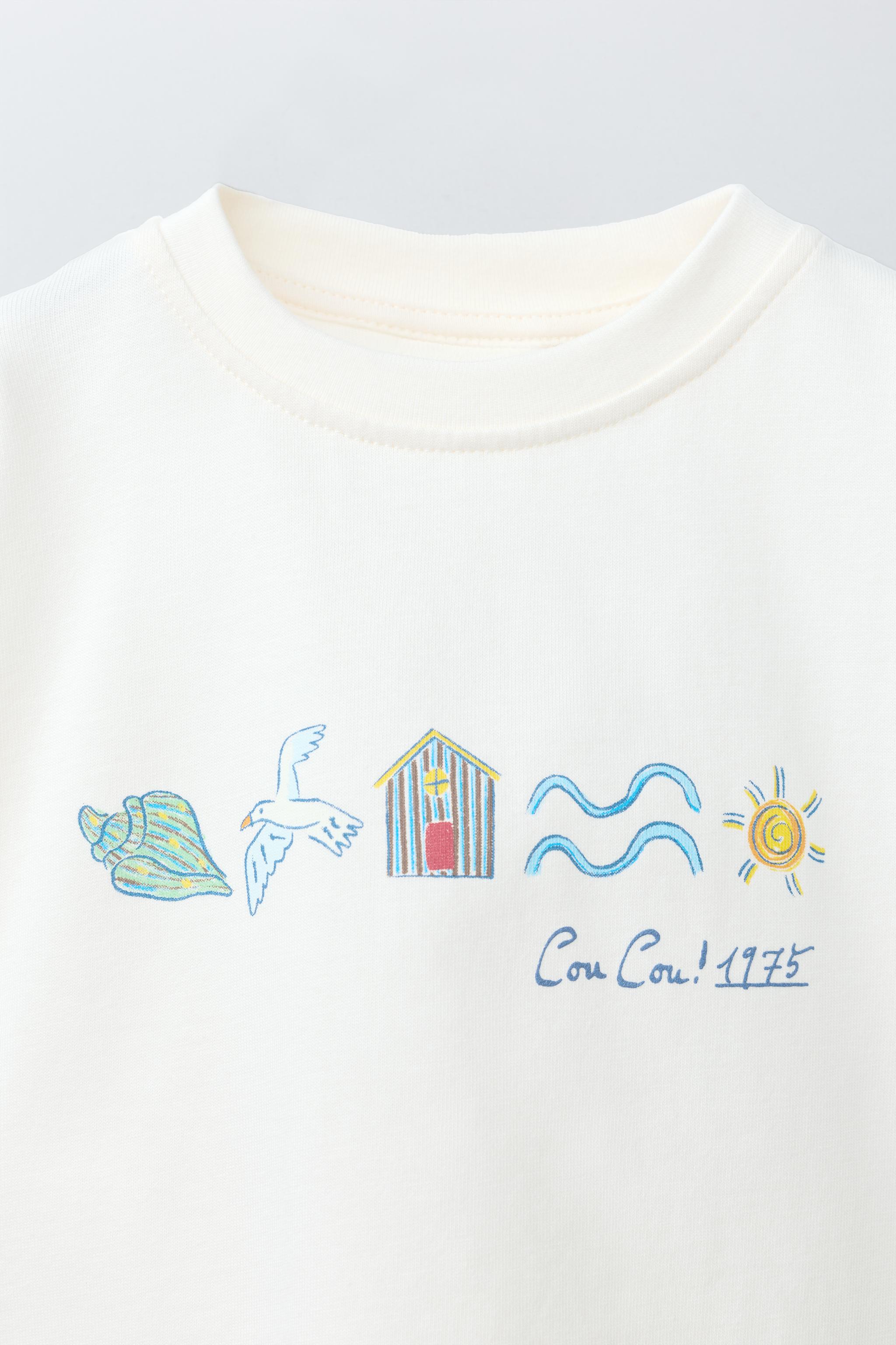 T-SHIRT À INSCRIPTION IMPRIMÉE