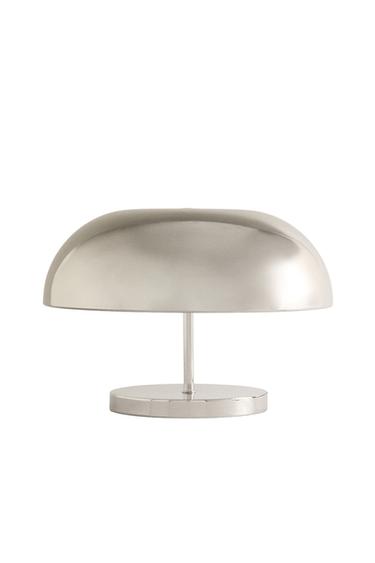 Zara IRON SEMI-SPHERICAL TABLE LAMP - 銀色