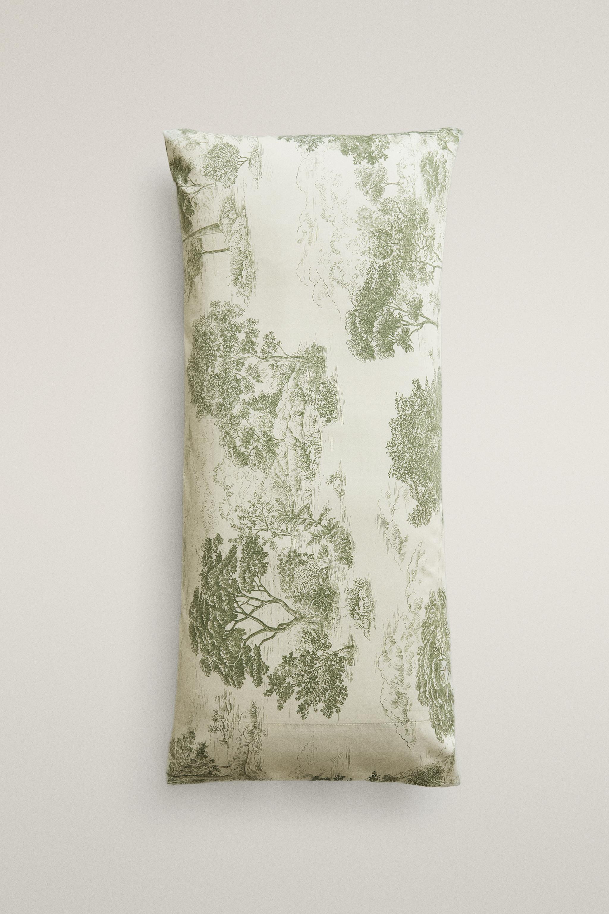 TOILE DE JOUY SATEEN PILLOWCASE (300 THREAD COUNT)