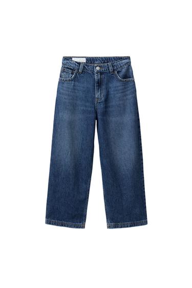 RELAXED BAGGY JEANS - Mid-blue by Zara