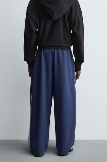 TECHNICAL TROUSERS WITH TAPING - Bluish by Zara - Image 2