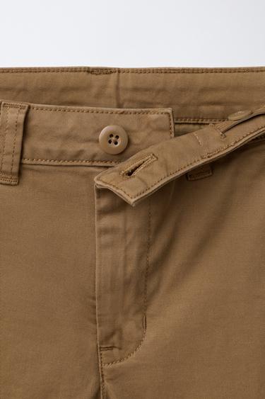 RELAXED FIT CHINO TROUSERS - Brown by Zara - Image 2