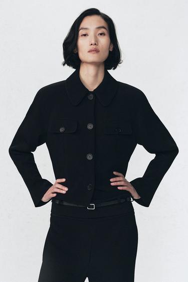 VESTE À ÉPAULETTES SOSHIOTSUKI X ZARA - Noir de Zara - Image 1