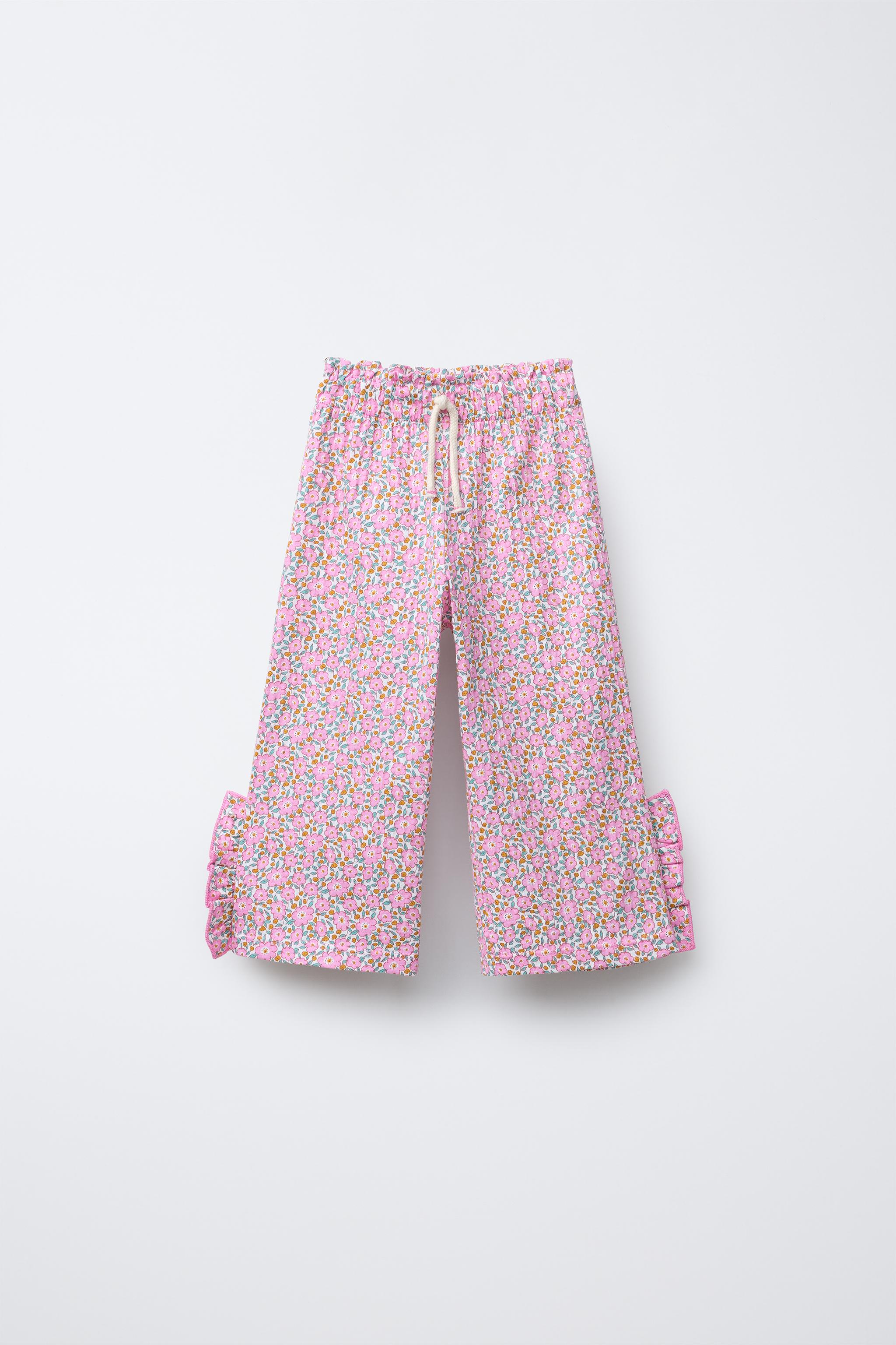 PARIGOT ピンク キュロット ピンク ラテ PINK-latte サスペンダーキュロットパンツ （ピンク