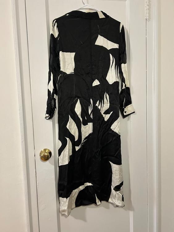 PRINTED SHIRT DRESS ZW COLLECTION - Image 2