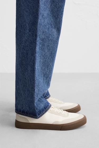 Zara CONTRAST SOLE SNEAKERS - Multi-color - Image 0