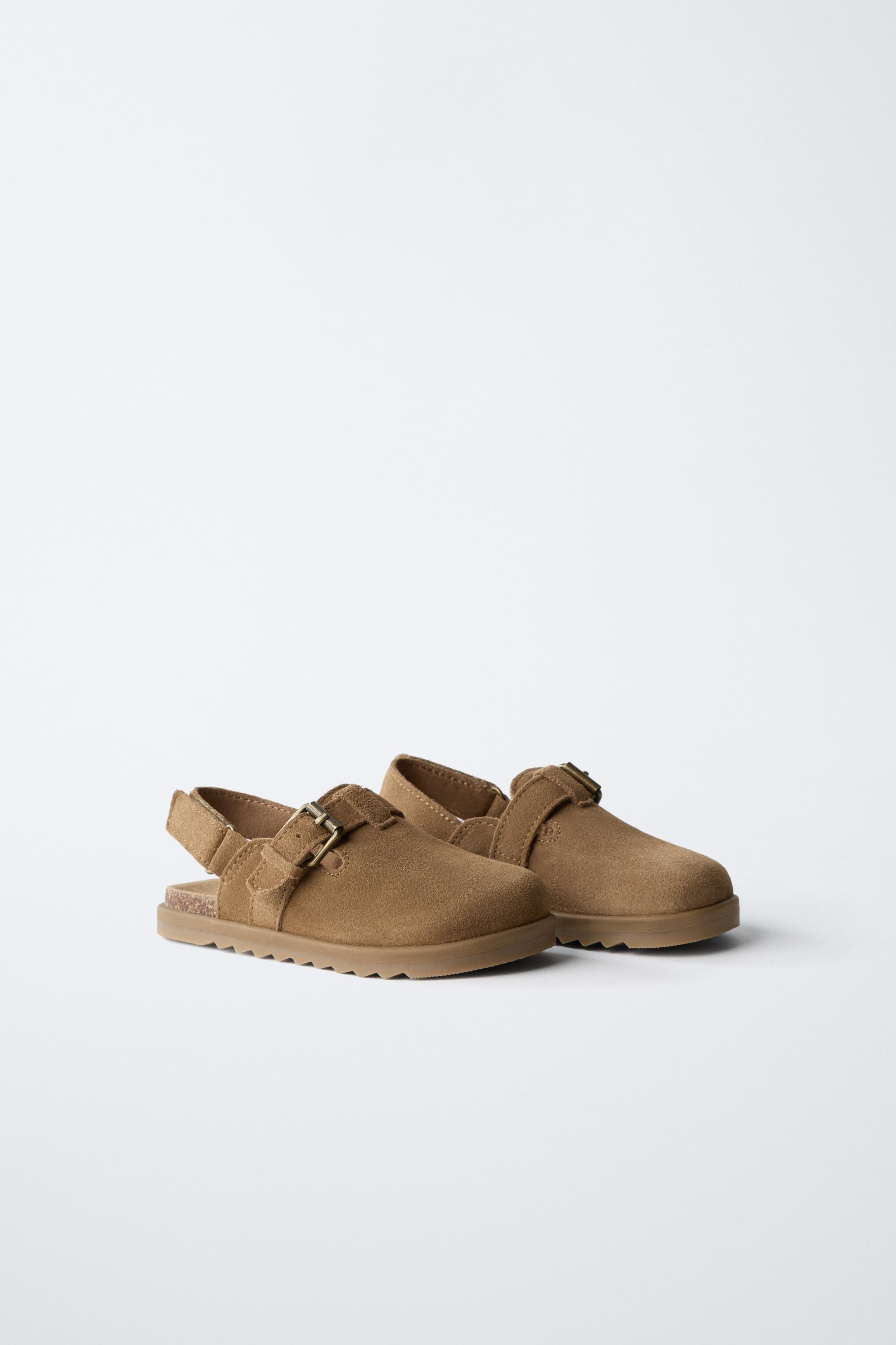Детские сабо Zara LEATHER CLOGS — фото 2