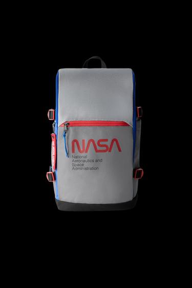 Zara NASA © TRAVEL BACKPACK - Silver - Image 0