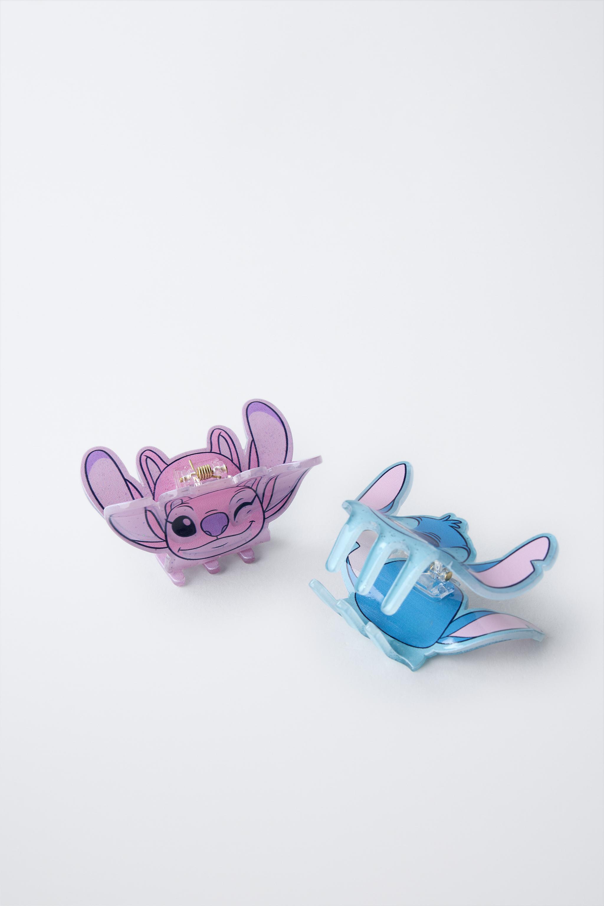 TWO-PACK OF LILO & STITCH © DISNEY HAIR CLIPS - Blue | ZARA