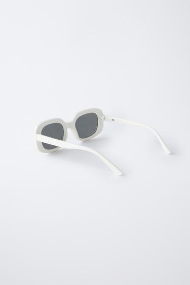 RECTANGULAR SUNGLASSES - White by Zara - Image 2