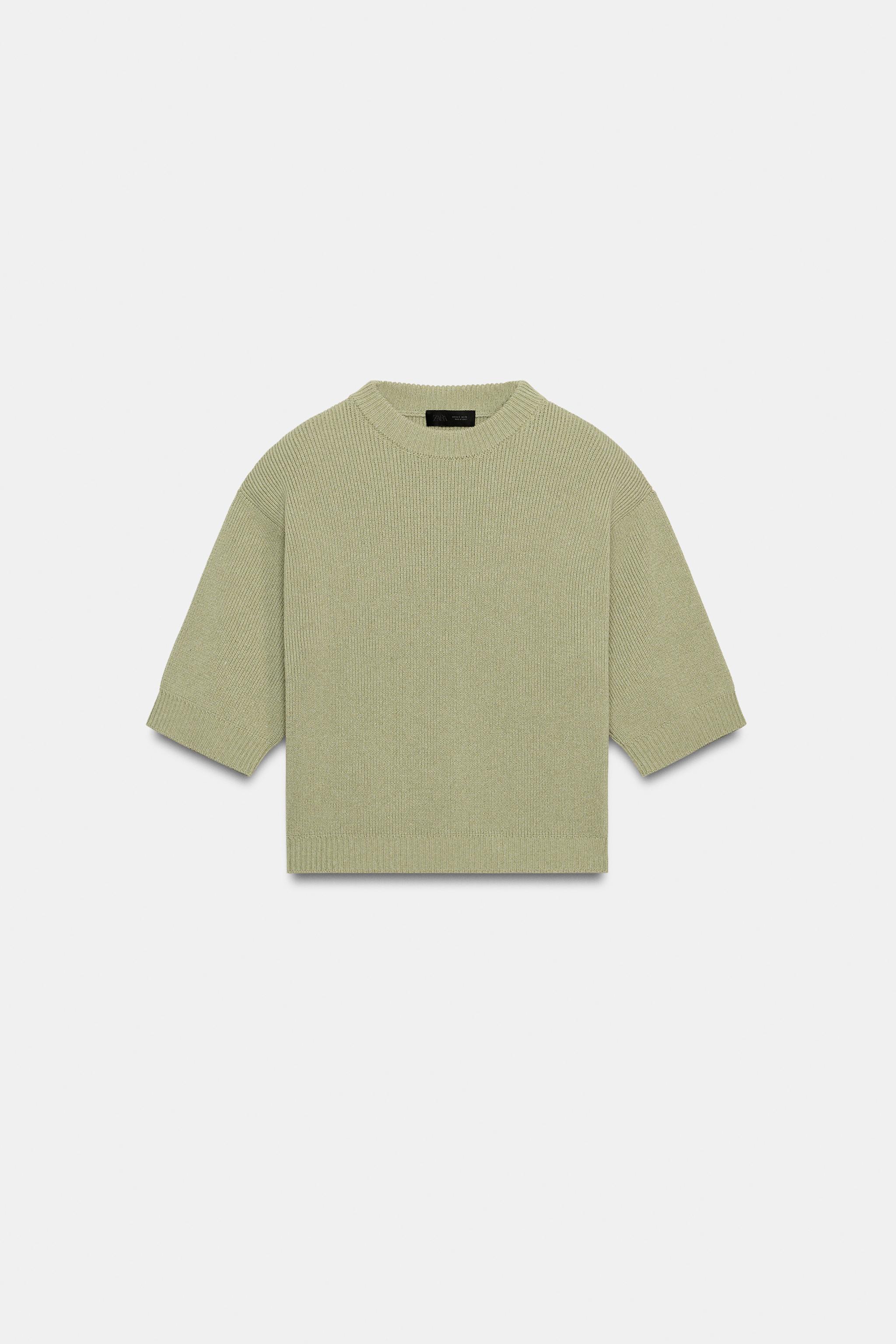 SHOULDER PAD KNIT JUMPER