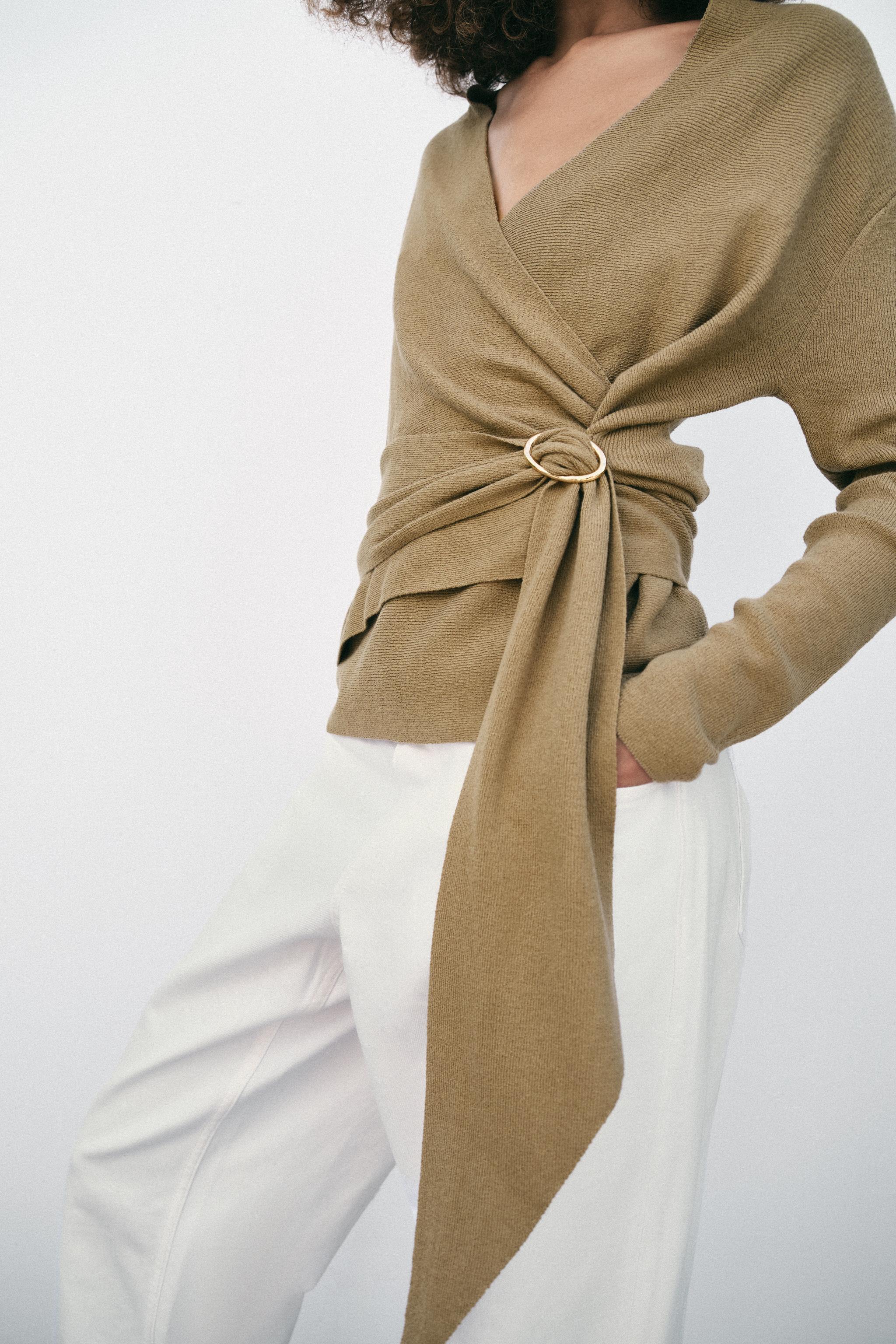 WRAP CARDIGAN