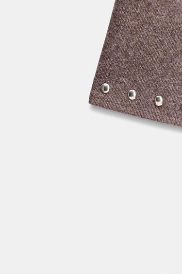SUDADERA SOFT TACHAS - Marrón vigoré de Zara
