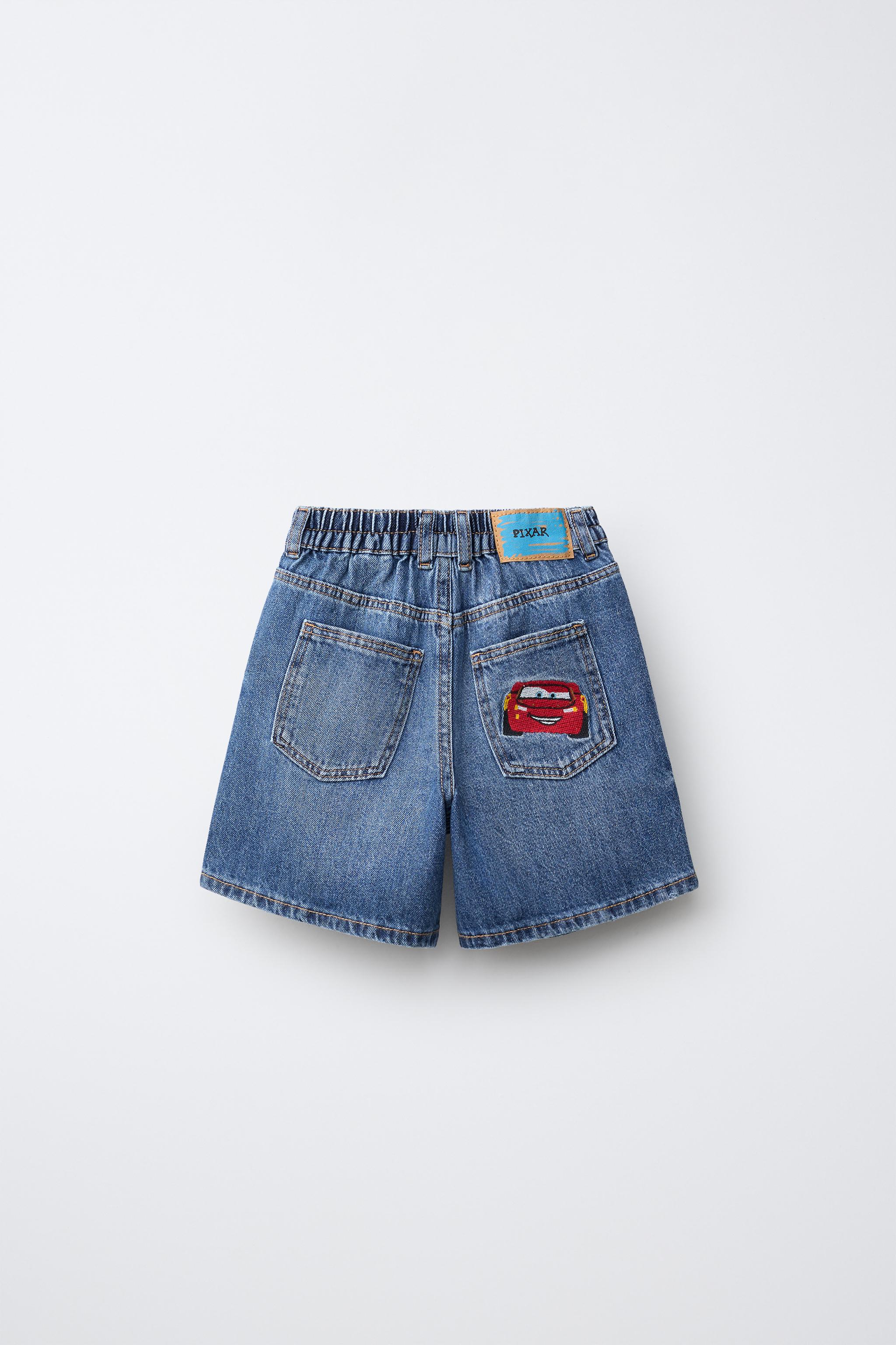 Детские шорты Zara © DISNEY PIXAR DENIM SHORTS — фото 2