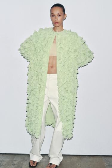 PETAL COAT - Mint by Zara - Image 5