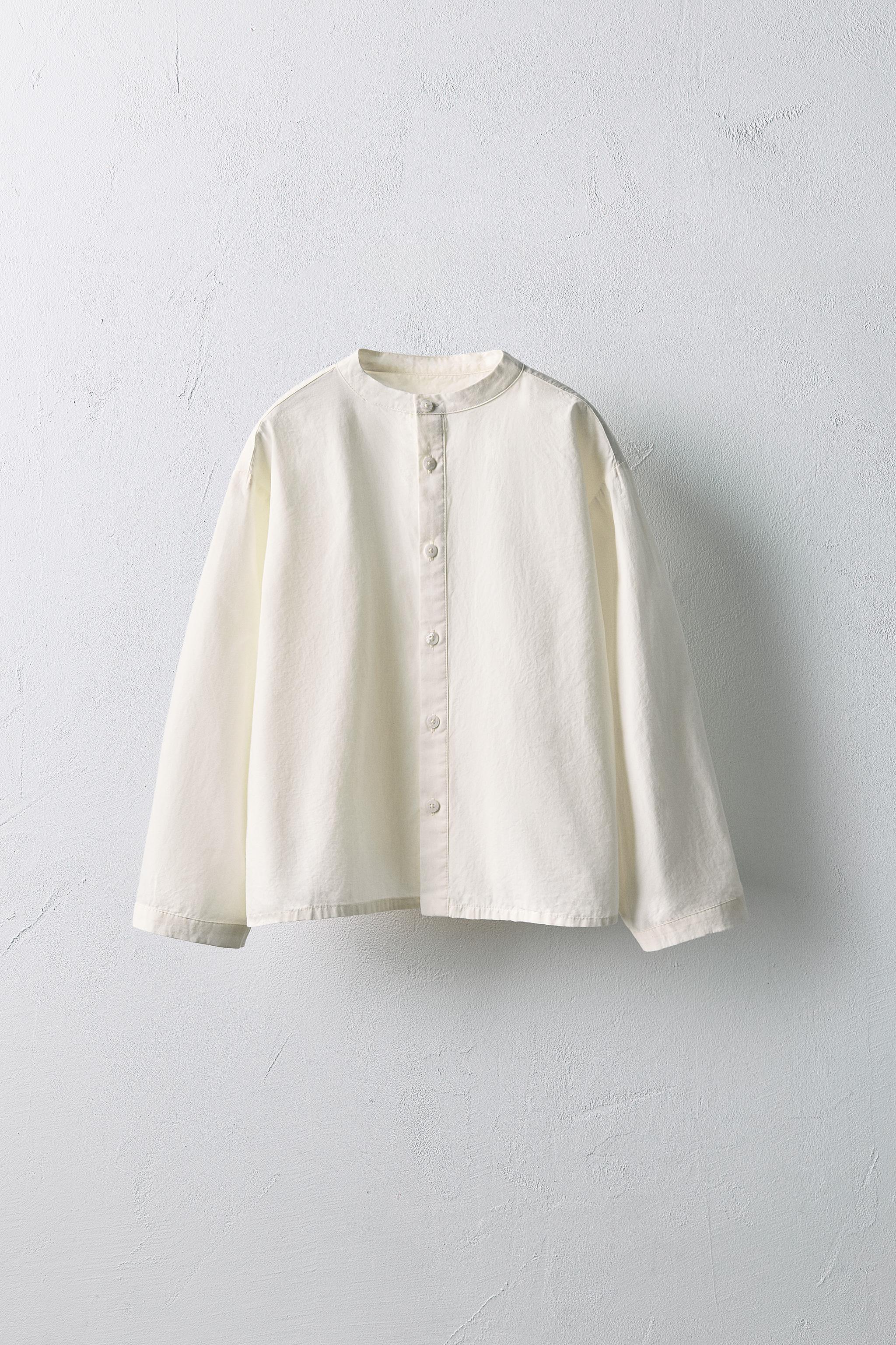 mandarin shirt jacket | OHOTORO