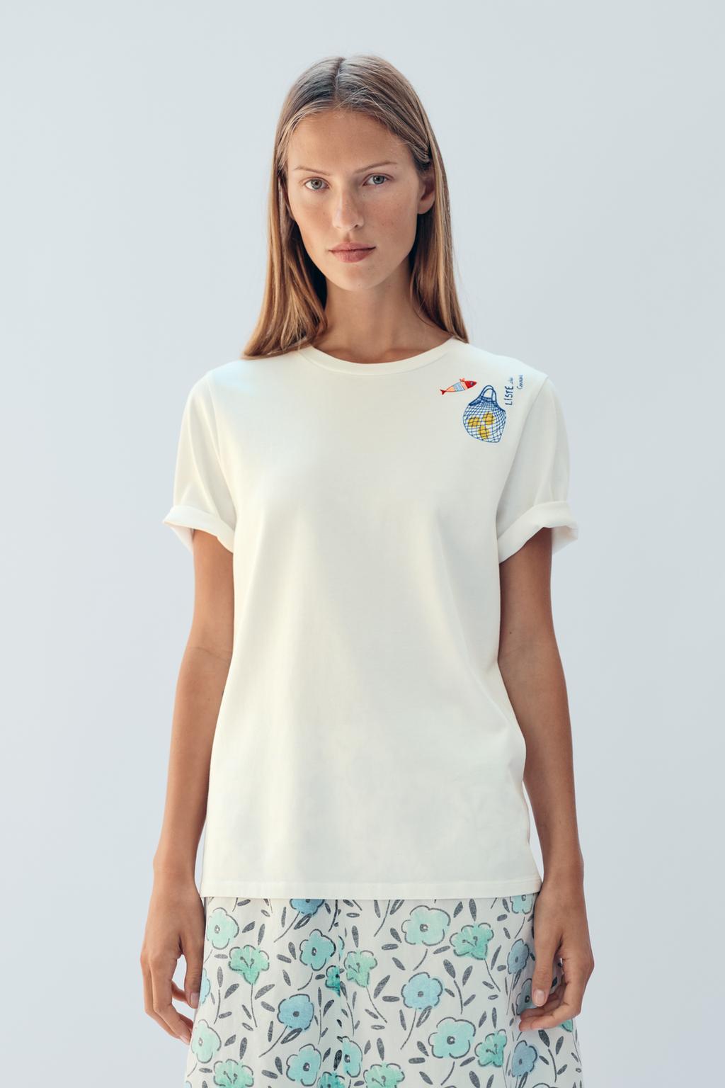 FRONT EMBROIDERED T-SHIRT LIMITED EDITION
