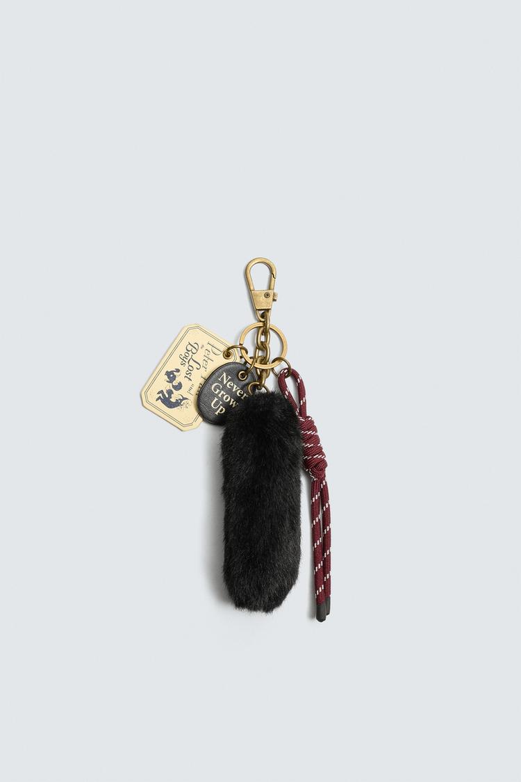 ZARA PETER PAN MULTI-CHARM KEYRING HARRY LAMBERT FOR ZARA X DISNEY