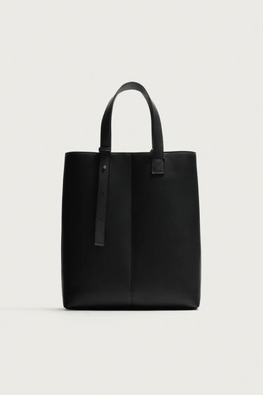PLAIN TOTE BAG - Black by Zara
