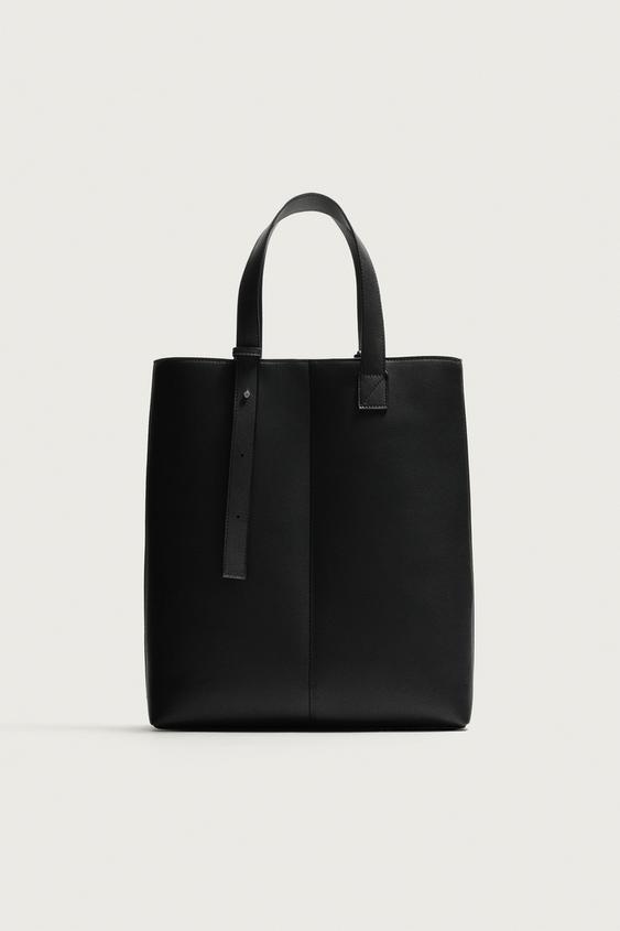 SAC SHOPPER UNI - Noir de Zara - Image 2