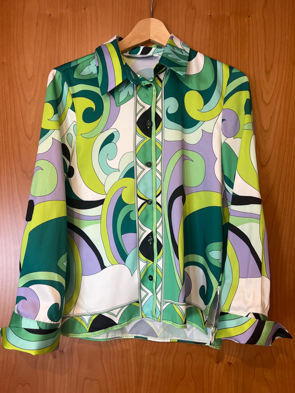 PRINTED BLOUSE