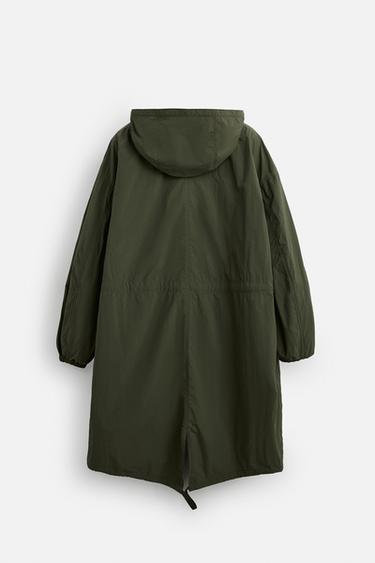 PARKA TECHNIQUE OVERSIZE FIT - Kaki de Zara - Image 8