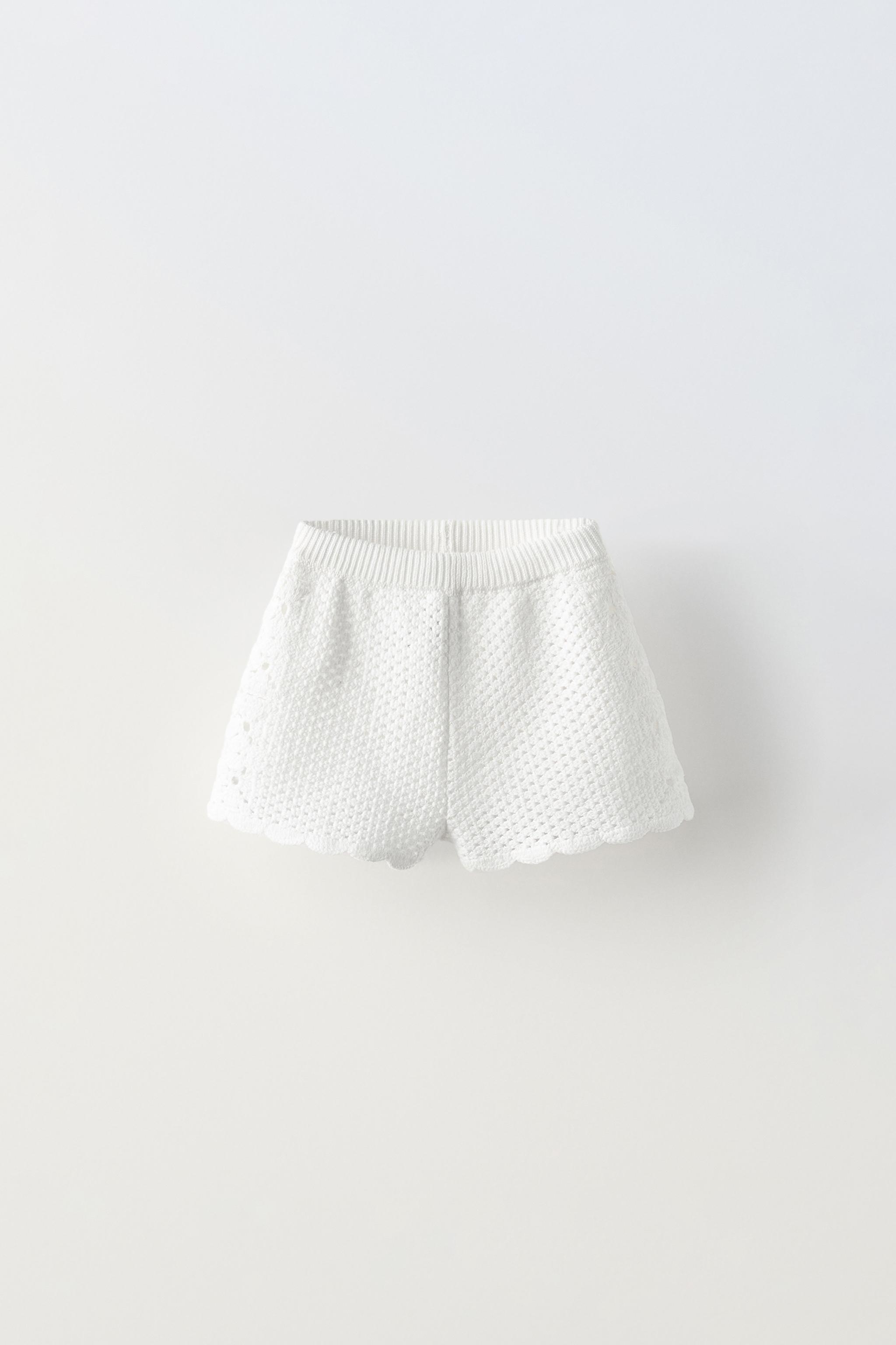 SHORT EN MAILLE CROCHET