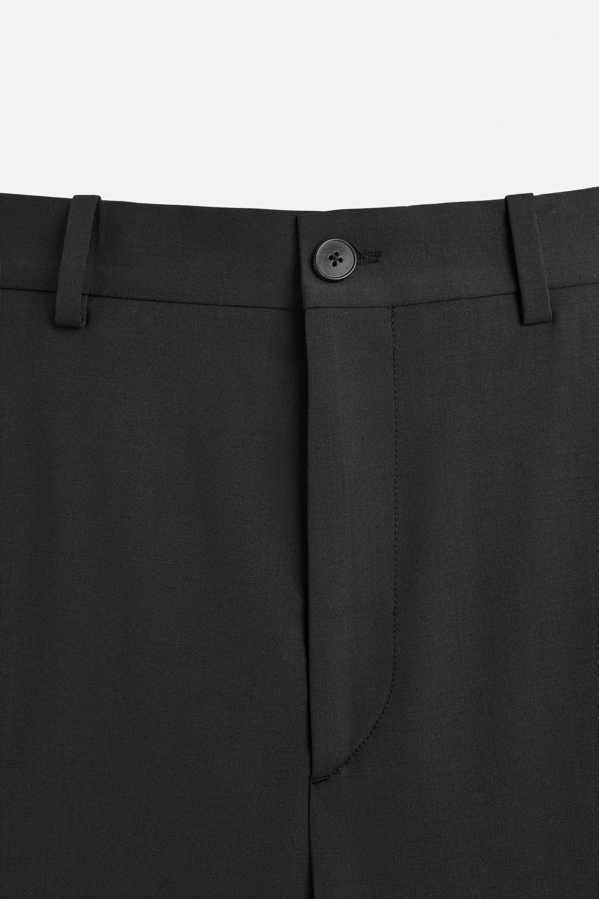 WOOL SUIT PANTS LIMITED EDITION - Anthracite grey | ZARA WOOL SUIT PANTS LIMITED EDITION - Anthracite grey | ZARA